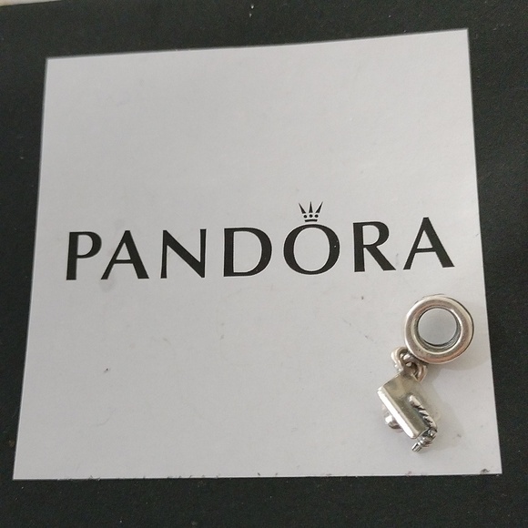 PANDORA Silver Hanging GRADUATION Hat/Cap Dangle Charm 790270 … - Picture 3 of 6